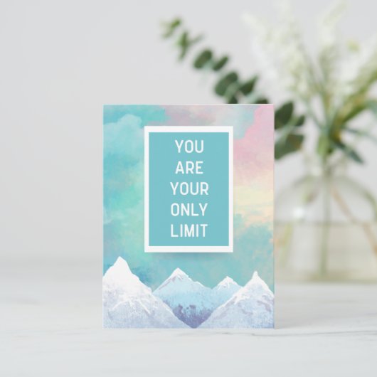 Ihr einziges Limit-Angebot Postkarte (Stehend Vorderseite)