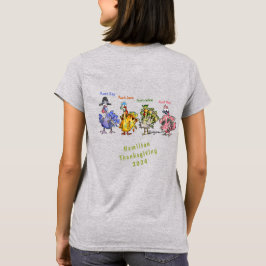 Ihr Erntedank Blau Ihrer Familie (1) Türkei T Shir T-Shirt