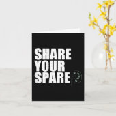 Ihr Ersatzorgan Organspender Transplantatsekretion Karte (Gelbe Blume)