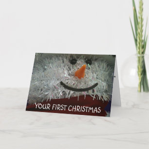 IHR ERSTES WEIHNACHTSFEST FEIERTAGSKARTE