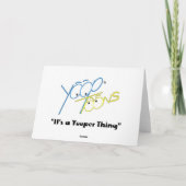 Ihr Extremsport! Outhouse Jump Grußkarte Karte (Rückseite)