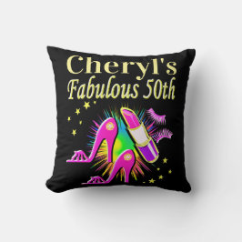 IHR FABULOUS 50. PERSONALISIERTES DESIGN KISSEN