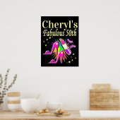 IHR FABULOUS 50. PERSONALISIERTES DESIGN POSTER (Küche)