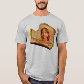 IHR FACE Grillkäse Sandwich T-Shirt (Vorderseite)