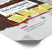 Ihr Fahrplan für Leben nach Uni Poster (Ecke)