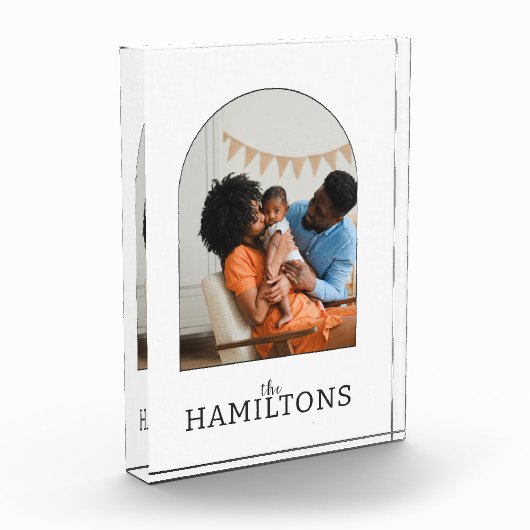 Ihr familiäres Foto Personalisiert (Links)