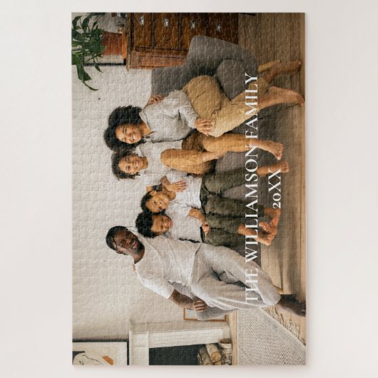 Ihr familiäres Foto Puzzle (Vertikal)