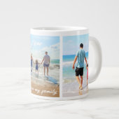 Ihr Familienfoto-Collage Coffee Tasse Geschenk und (Vorderseite Rechts)
