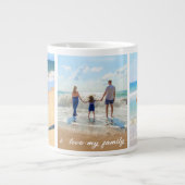 Ihr Familienfoto-Collage Coffee Tasse Geschenk und (Vorderseite)