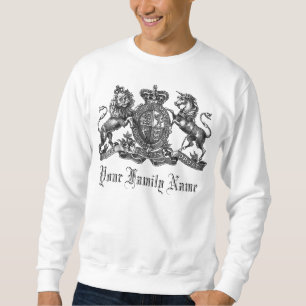 Ihr Familienname-kundengerechtes Wappen-Sweatshirt Sweatshirt