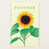 Ihr Farbplaner mit Sonnenblumen Planer (Vorderseite)