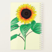 Ihr Farbplaner mit Sonnenblumen Planer (Rückseite)