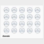 "Ihr Favorit" Gastgeschenk Hochzeit Sticker - Mari (Blatt)