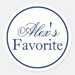 "Ihr Favorit" Gastgeschenk Hochzeit Sticker - Mari