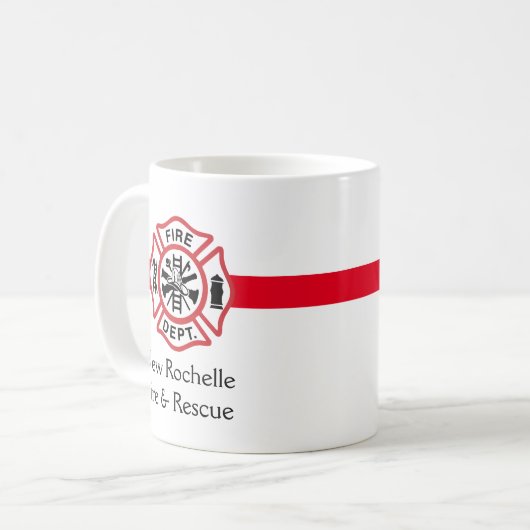 Ihr Feuerwehrmann Kaffeetasse (Vorderseite Links)