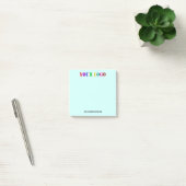 Ihr Firmen-Post-it® Notizblock Beispiel (Büro)