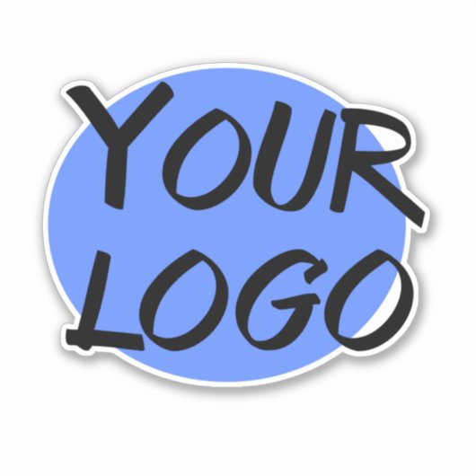 Ihr Firmenlogo Aufkleber (Vorderseite)