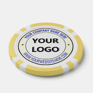 Ihr Firmenlogo Benutzerdefinierte Text Poker Chips