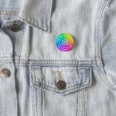 Ihr Firmenlogo - Benutzerdefinierter Regenbogen Button (Beispiel)