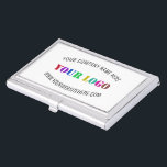 Ihr Firmenlogo - Benutzerdefinierter Text-Business Visitenkarten Dose<br><div class="desc">Benutzerdefinierte Farben und Schriftart - Personalisierte Visitenkarten-Fälle mit Ihrer Firmenlogo-Website oder benutzerdefiniertes Werbegeschenk für Unternehmen - Logo hinzufügen - Bild oder QR-Code - Foto / Name - Firma / Website / Informationen / Mehr - Vergrössern und verschieben oder entfernen und ergänzen Sie Elemente / Texte mit Anpassungstool. Wählen Sie Schriftart...</div>