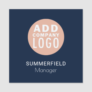 Ihr Firmenlogo Corporate Mitarbeiter Namensschild
