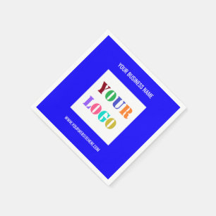 Ihr Firmenlogo Eigene Textwerbung für Napkins Serviette