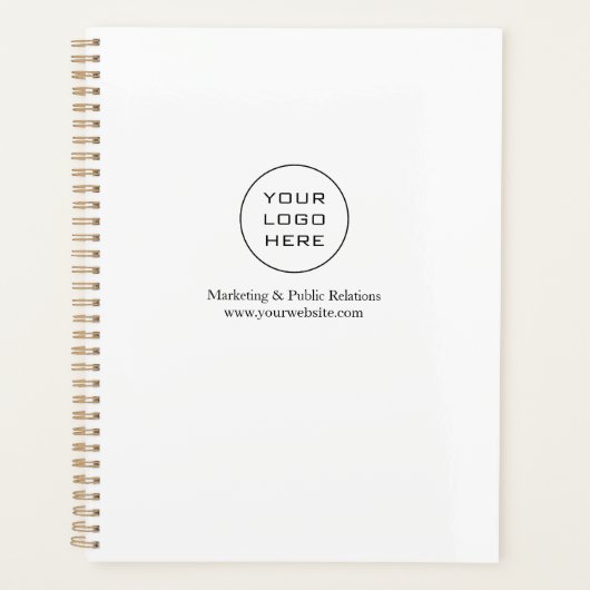 Ihr Firmenlogo - Eigenes Geschäft Planer (Vorderseite)