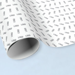 Ihr Firmenlogo Einzigartiges Logo-Design Geschenkpapier