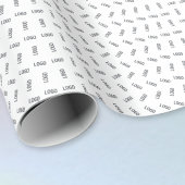 Ihr Firmenlogo | Einzigartiges Logo-Design Geschenkpapier