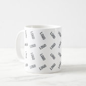 Ihr Firmenlogo | Einzigartiges Logo-Design Kaffeetasse (Vorderseite Links)