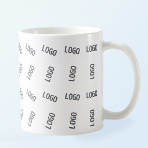Ihr Firmenlogo Einzigartiges Logo-Design Kaffeetasse