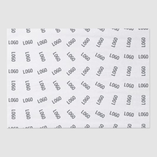 Ihr Firmenlogo | Einzigartiges Logo-Design Seidenpapier (Vorderseite)