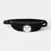 Ihr Firmenlogo Fanny Pack mit benutzerdefiniertem Bauchtasche (Vorderseite)