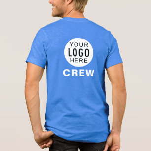 Ihr Firmenlogo Firmenmitarbeiter individuell Tri-Blend Shirt