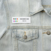 Ihr Firmenlogo Firmenname Beispiel Namensschild (Beispiel)