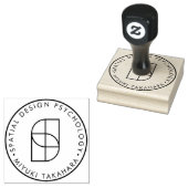 Ihr Firmenlogo für die Briefmarke Rubber Ink Gummistempel (Stempel)