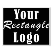 Ihr Firmenlogo für große Briefmarke Gummistempel (Prägung)