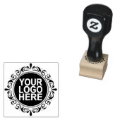 Ihr Firmenlogo für Zoll 1" x 1" Gummistempel (Stempel)