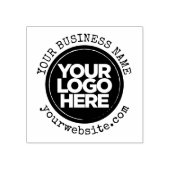 Ihr Firmenlogo Gummistempel (Prägung)