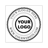 Ihr Firmenlogo Gummistempel (Prägung)