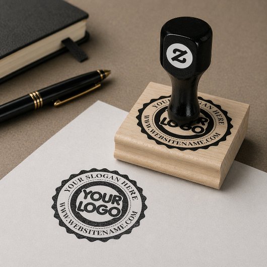 Ihr Firmenlogo Gummistempel