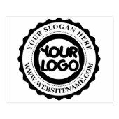 Ihr Firmenlogo Gummistempel (Prägung)