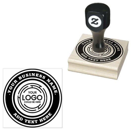 Ihr Firmenlogo Gummistempel (Stempel)