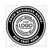 Ihr Firmenlogo Gummistempel (Prägung)