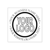 Ihr Firmenlogo Gummistempel (Prägung)