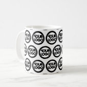 Ihr Firmenlogo Kaffeetasse (Vorderseite Links)
