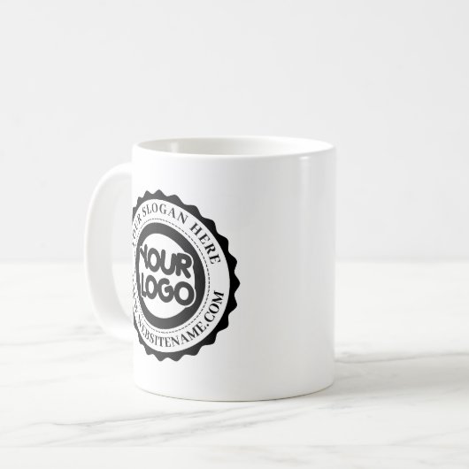 Ihr Firmenlogo Kaffeetasse (Vorderseite Links)