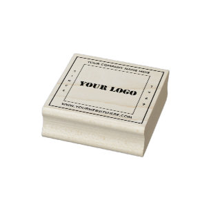 Ihr Firmenlogo Name Info Text Rubber Briefmarke Gummistempel