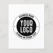 Ihr Firmenlogo oder Design | Fett bearbeitbarer Te (Vorderseite)