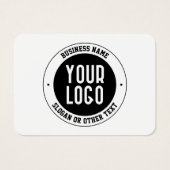 Ihr Firmenlogo oder Design | Fett bearbeitbarer Te (Vorderseite)